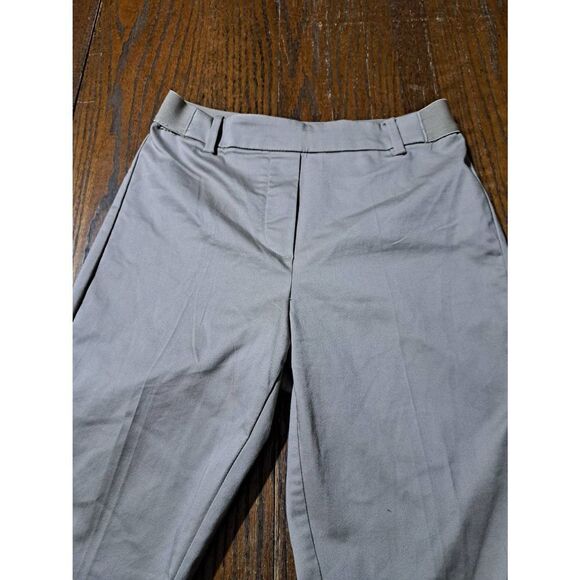 Size 6 H&M Elastic Waist Tan Khaki Pull On Pants - Picture 2 of 6